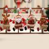 1pc/4pcs Ornaments for Xmas Kids Gifts Santa Claus Dolls Christmas Tree Hanging Christmas Decoration