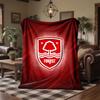 Nottingham Forest Theme Fleece Blanket Cozy Soft Plush Blanket For Bedroom Couch Travel