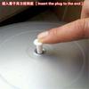 PP Material Yoga Ball Fitness Jump Horse Horn Balls Air Plug Air Stopper AIr Puller Valve Plugs