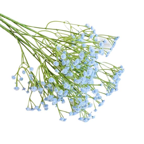 Реалистичный поддельный гипсофила, яркий, не выцветающий, свадебный букет «сделай сам», домашний искусственный цветок, товары для дома