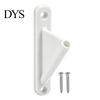 Mini Flag Pole Base Stick Holder with Screws, Wall Mount Small Flagpole Bracket Holder, Display for Classrooms Offices Shops