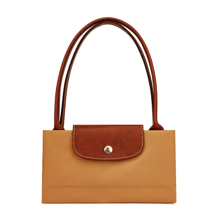 Longchamp Сумка-тоут Le Pliage из переработанного полиамида с холщовой отделкой, Сумка для покупок, Сумка, Сумка через плечо Женская Песочный 2605089P86