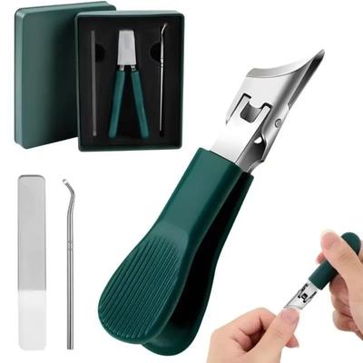 1/3 Pcs Anti Splash Sharp Diagonal Pliers Stainless Steel Clipper For Ingrown  Thick Nails