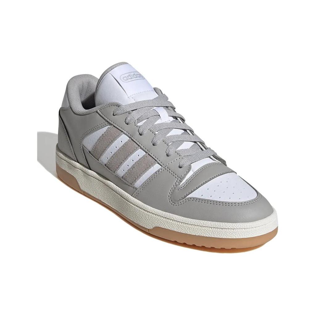 Adidas TURNAROUND Low Slip Resistant Abrasion Resistant Low top Basketball Shoes Unisex Gray White IE3834
