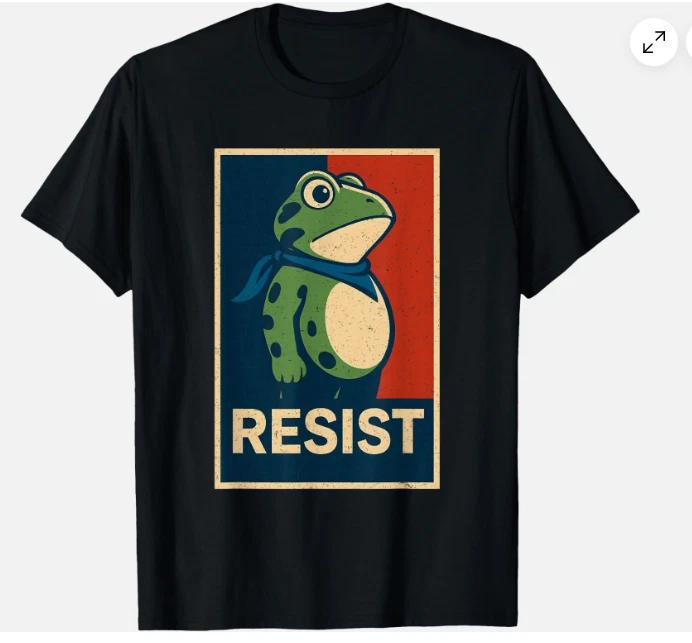 Portland Frog Protest Design Portland Frog Protest Unisex T-Shirt