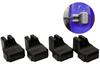 Universal Door Stopper Cover for Mazda Vehicles, 4 Pieces, CX-3, DK5, KE, CX-5, MPV,