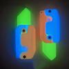 3D светящийся нож для моркови, ручная тележка, маленькие игрушки, игрушки для снятия стресса, гравитационный нож для моркови, безопасные карманные игрушки для снятия стресса
