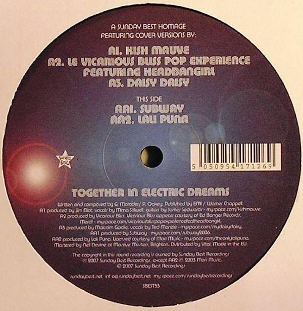 12inch Record VARIOUS - Together In Electric Dreams sbest53 Sunday Best Rec 2007 UK Dance & Electronica Used