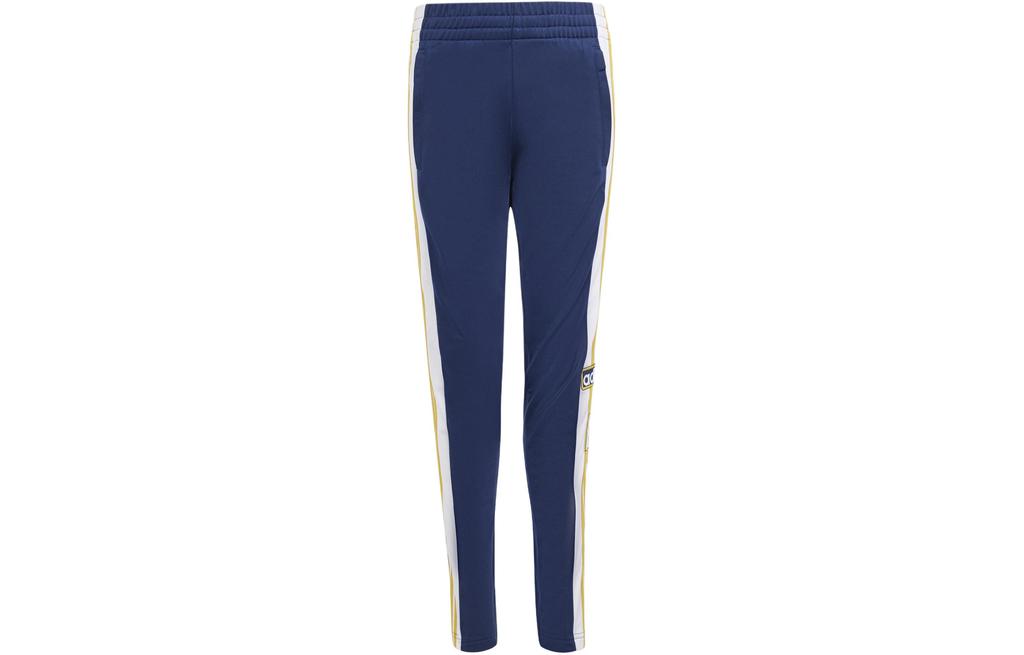 Детские вязаные спортивные штаны Adidas Originals Adibreak Темно-синие IM8434