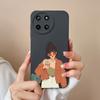 Для OPPO Realme XT X7 X2 V15 V13 V20 V25 V30 50 Pro задняя крышка модная матовая жидкость для мальчиков и девочек Мягкие силиконовые защитные чехлы для телефонов для бампера Realme