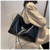 Tote Bag Women'S Bag Japan And Korea Large-Capacity Soft Leather Shoulder Bag Retro Casual Portable Bucket Bag