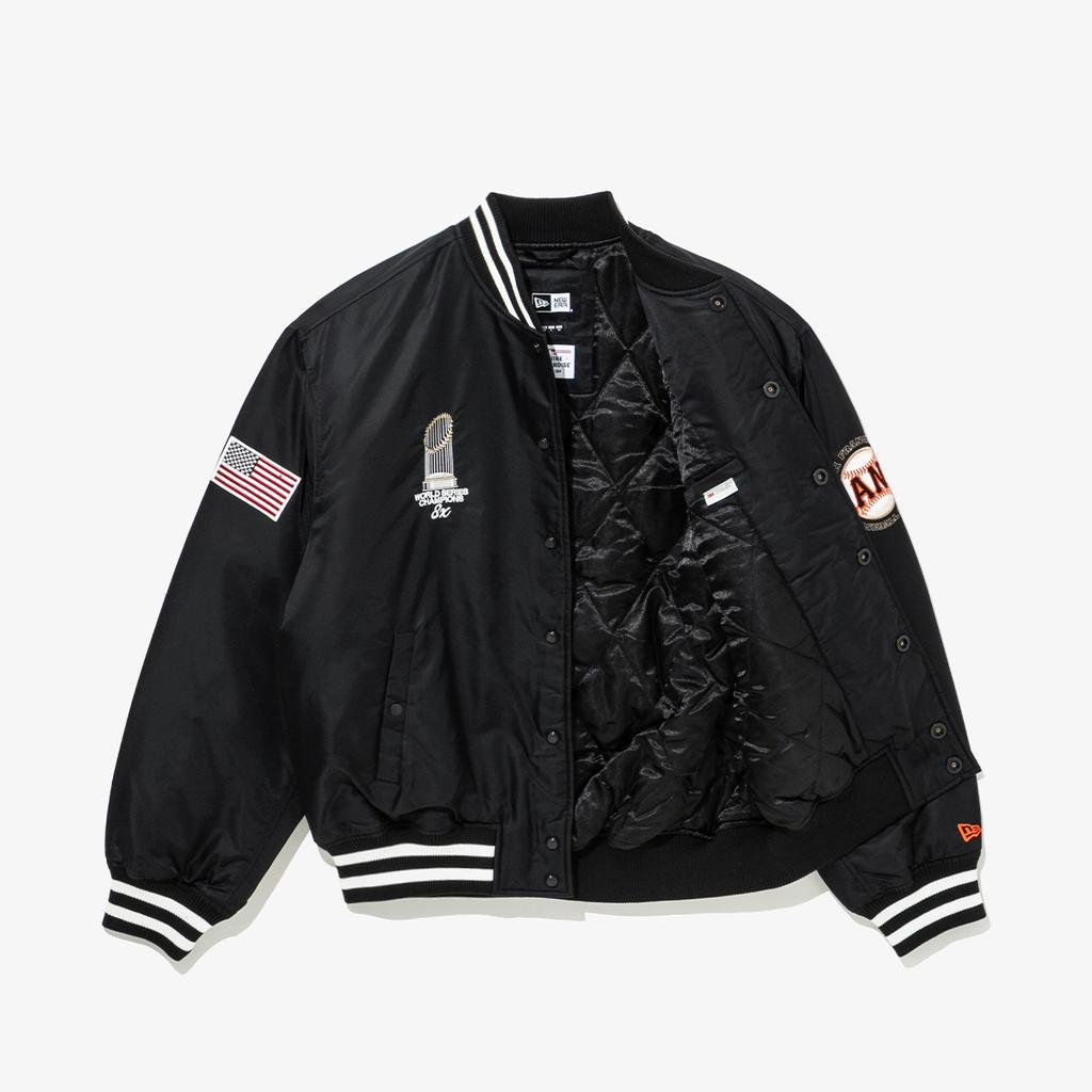 New Era Mlb San Francisco Giants World Series Champions Jacket Black 14742012