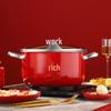 Sisigang Oriental Red Charm Stainless Steel Cookware