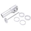 Bike Stem Riser Adaptor Aluminum Alloy Bicycle Fork Head Handlebar Head Up Adapter for Mountain