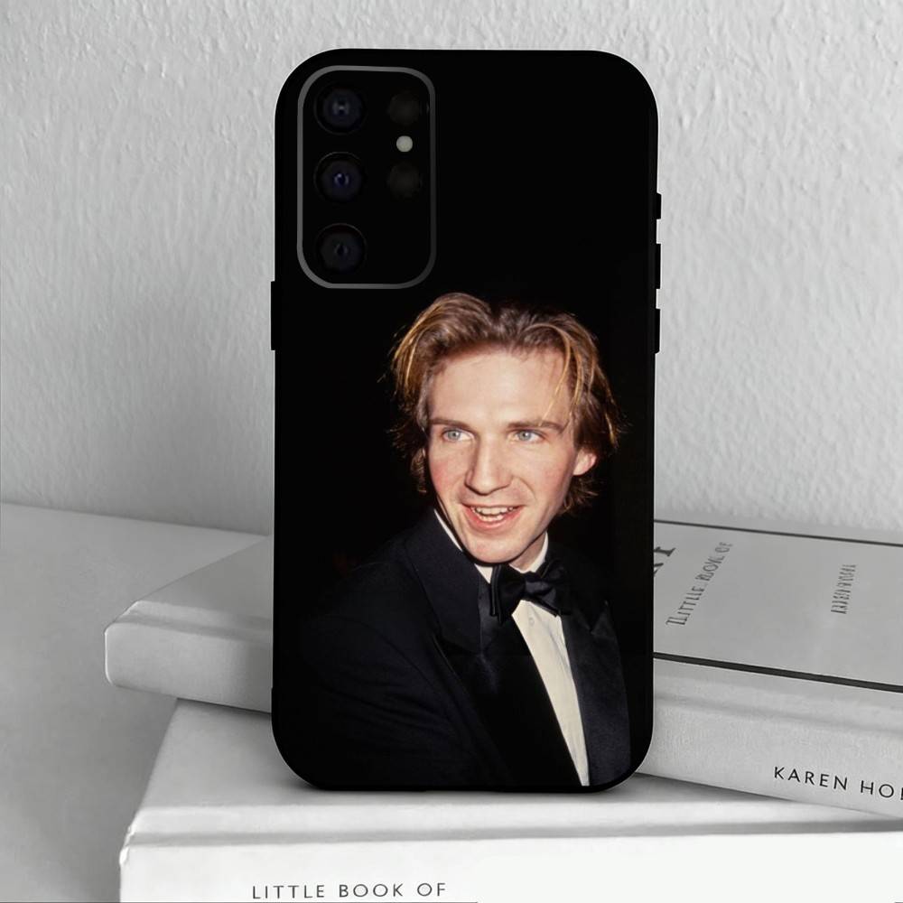 Gentle Actor R-Ralph F-Fiennes Phone Case For Samsung S25,S24,S21,S22,S23,S30,Ultra,S20,Plus,Others Soft Black Cover