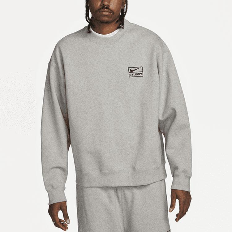 Флисовая кофта Stussy X Nike Crew DO9337-063