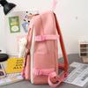 5 Piece Set School Bags for Teenagers Fashion Women Men Backpack Student Waterproof Oxford School Backpack Mochilas Rucksacks