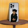 L-Lazer Dim 700 Чехол для телефона для iPhone 16,15,14,13,12,11,Pro,Max,Plus,X,XS,SE4,E,Mini, Мягкий черный чехол