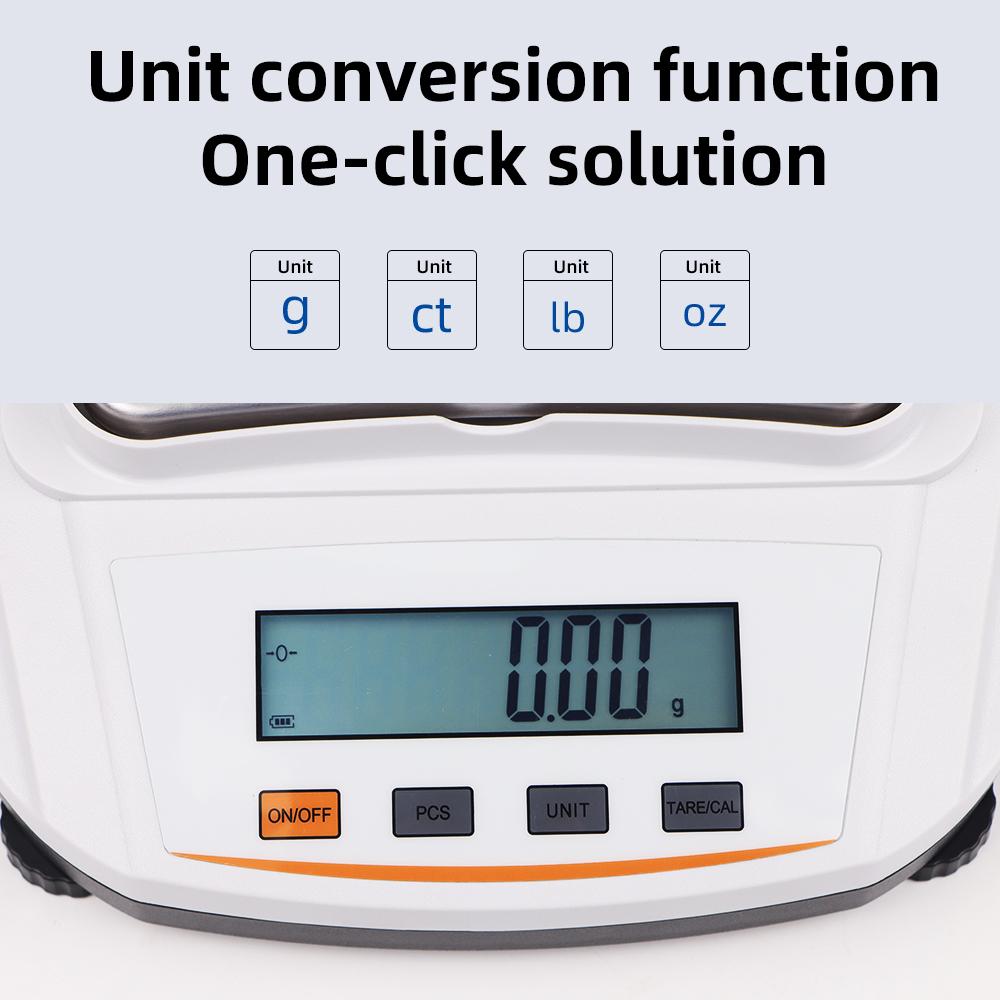 Electronic Balance Scale 0.01g High Accuracy With LCD Screen Analytical Electronic Balance Scientific Counting Scale