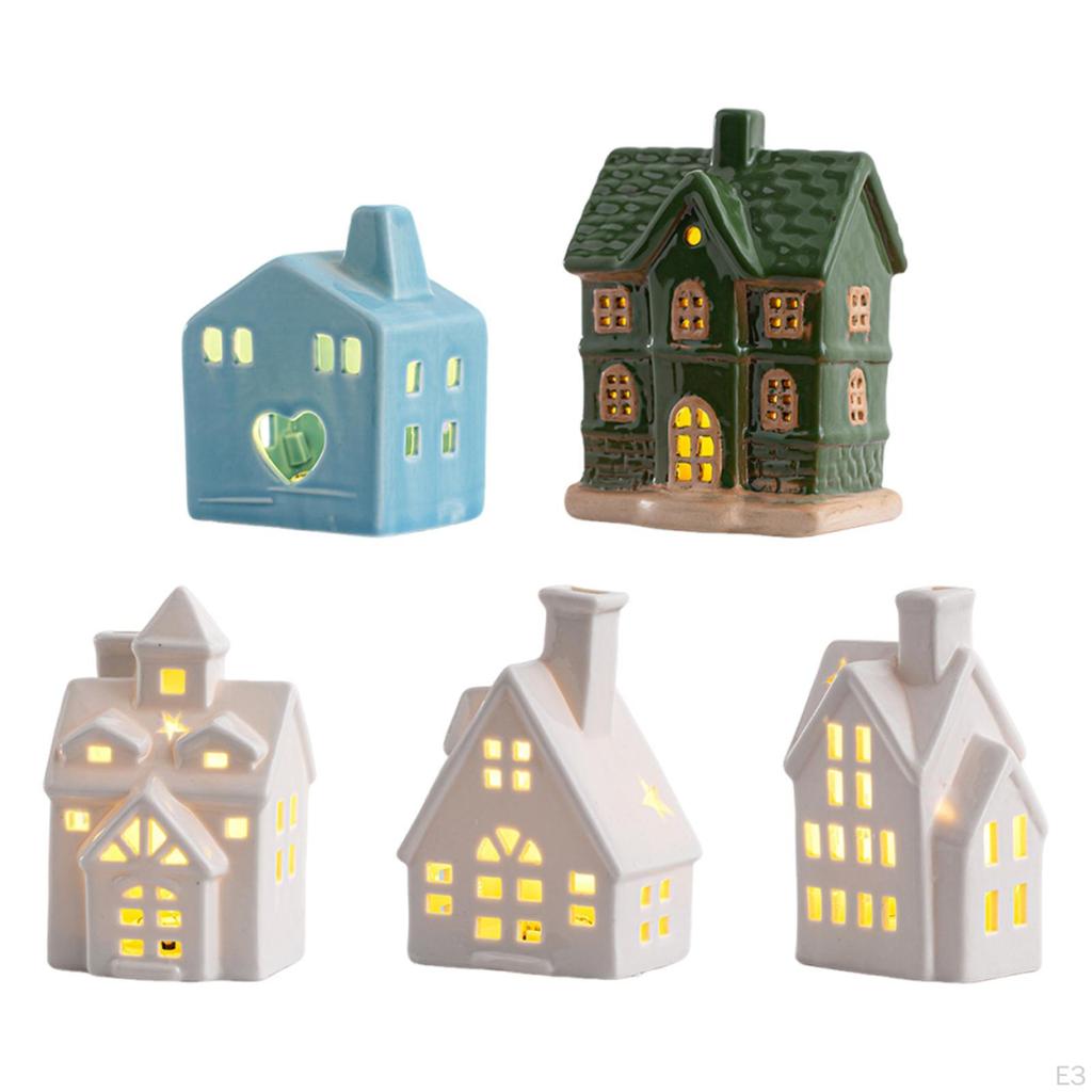 Ceramic with LED Lighting, Small Figurine.