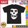 Misfits Fiend Skull Vintage T Shirt Men Fashion 2023 Women T Shirt Short Sleeve