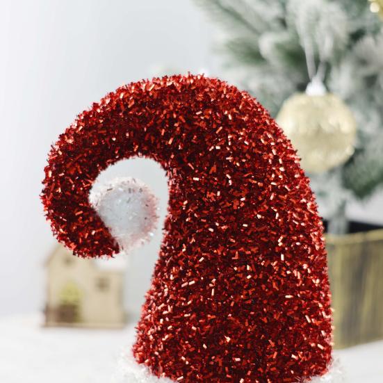 Рождественская шляпа Верхушка елки Звезда Пайетки Украшение Праздничная атмосфера Рождественская шляпа Верхушка для елки Украшение для праздничной вечеринки