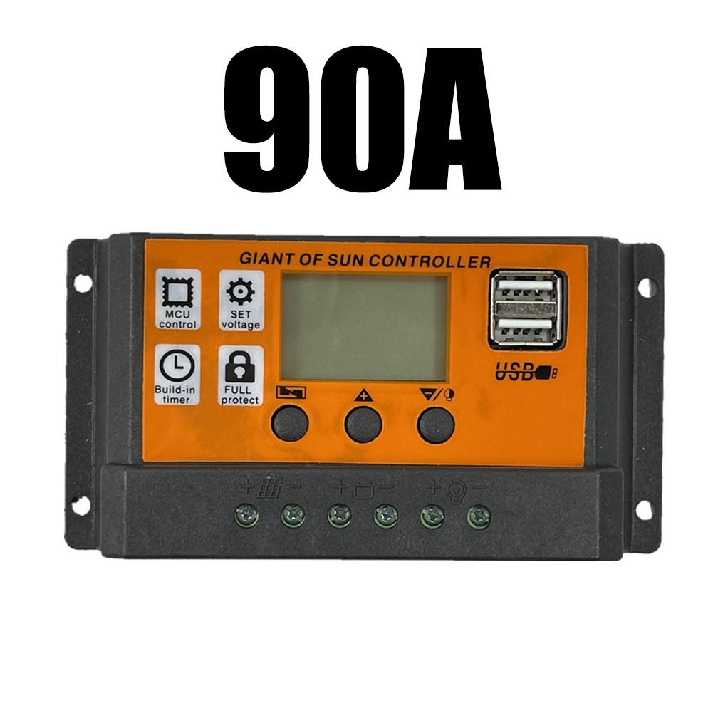 Контроллер солнечной зарядки с двумя портами USB, изысканная панель