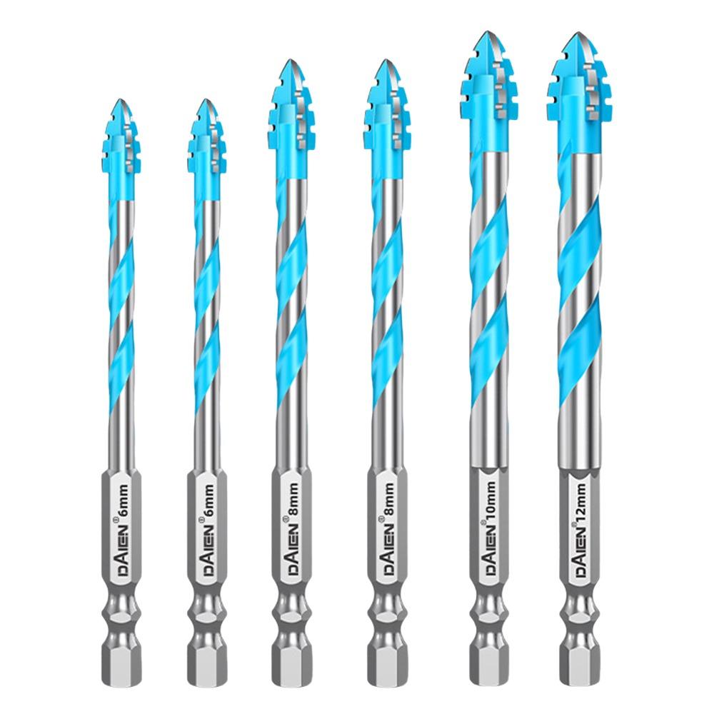 Четырехгранное эксцентриковое сверло с насечками Высокая твердость Набор сверл по бетону Косая головка Сверло по плитке Буровой инструмент