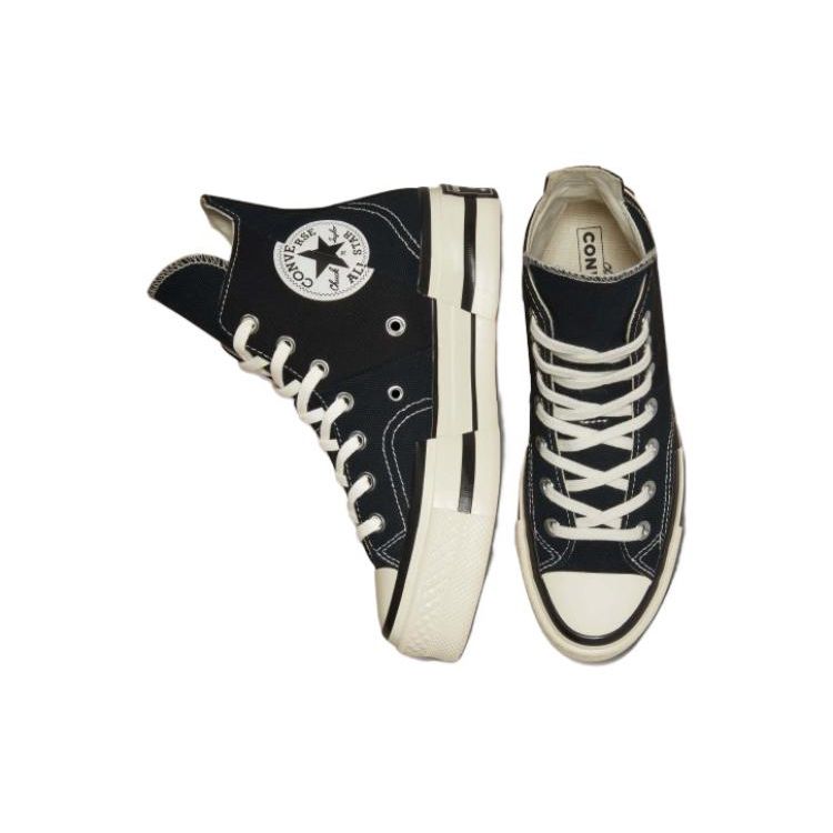 Converse Высокие черно-белые кроссовки унисекс Chuck 70 Plus A00916C
