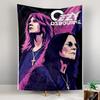 Rock Star Illustration Patterned tapestry for bedroom and living room home decor