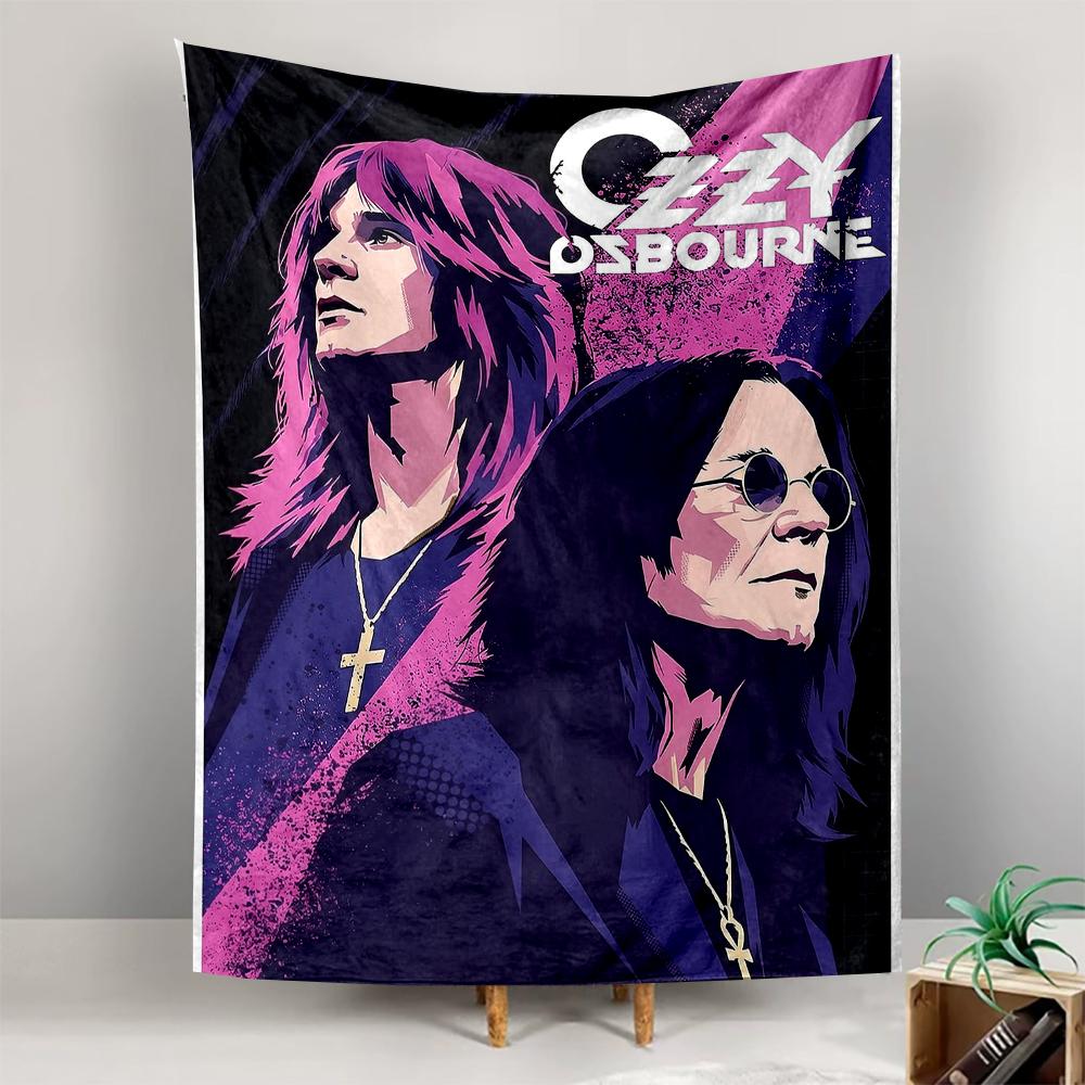 Rock Star Illustration Patterned tapestry for bedroom and living room home decor