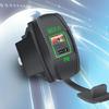 Автомобильные зарядные устройства USB QC3.0 и PD Type C Морские Мотоциклетные Розетки Питания 12В 24В