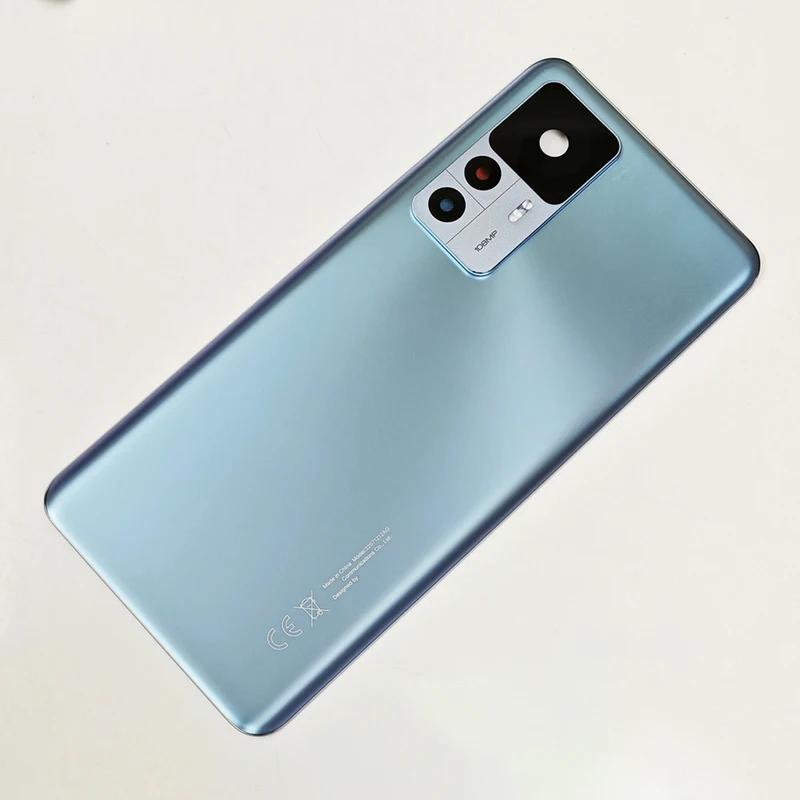 MI 12T A+ Задняя стеклянная крышка-дверца Для Xiaomi 12T Pro 5G Запасной аккумулятор, Задний корпус Mi12T С объективом камеры