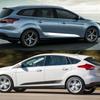 2PCS Car Side Body Skirt Stickers For Ford Focus RS ST MK2 MK3 MK4 Vinyl Decals Auto Body Tuning Decoration Stickers Accessories