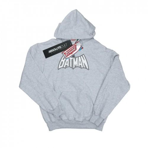 DC Comics Boys Batman Retro Crackle Logo Hoodie