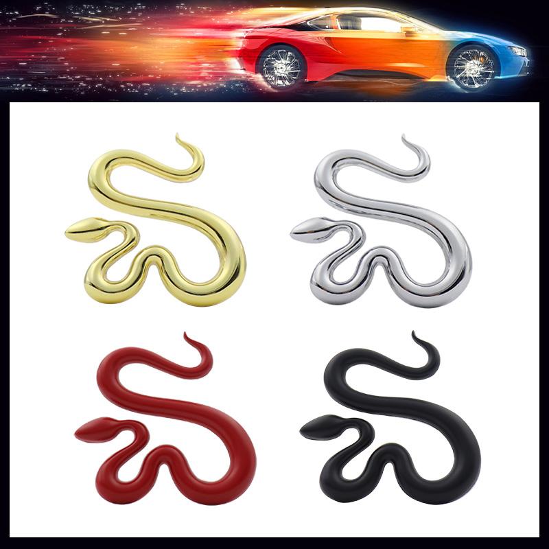 3D Premium Snake for car Hood Fender trunk Decal Emblem Badge Sticker