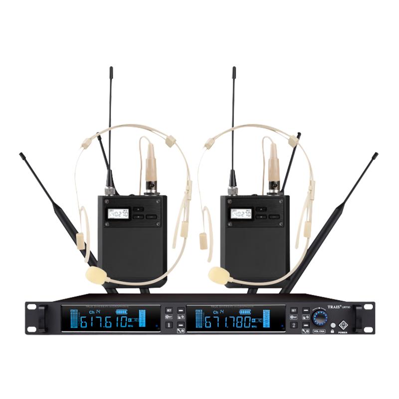DAIPU Беспроводная профессиональная система микрофонов для конференций UHF (Китайская версия)