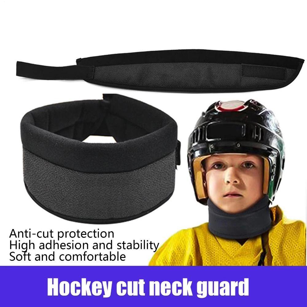 Lightweight Ice Hockey Neck Guard Portable Neckguard Protect Hockey Neck Protector Hockey Training