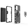 For OPPO Reno6 Reno 6 Lite Back Cover Phone Case Shockproof Armor Anti-Fall Metal Ring Holder Magnetic Protect Funda Coque Cases
