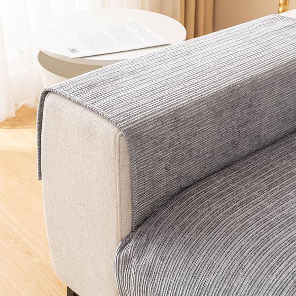 Скандинавский чехол для дивана из синели для гостиной, нескользящая толстая подушка для дивана, кресло, коврик для сиденья, угловой диван, полотенце