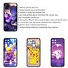 Чехол для iPhone 16 15 Xiaomi Redmi Note 14 13 12 11 Pro Max X 8 9 16e Samsung Galaxy S25 S24 S23 Moto A4 OPPO Huawei Mew Mewtwo Pikachu Phone Case