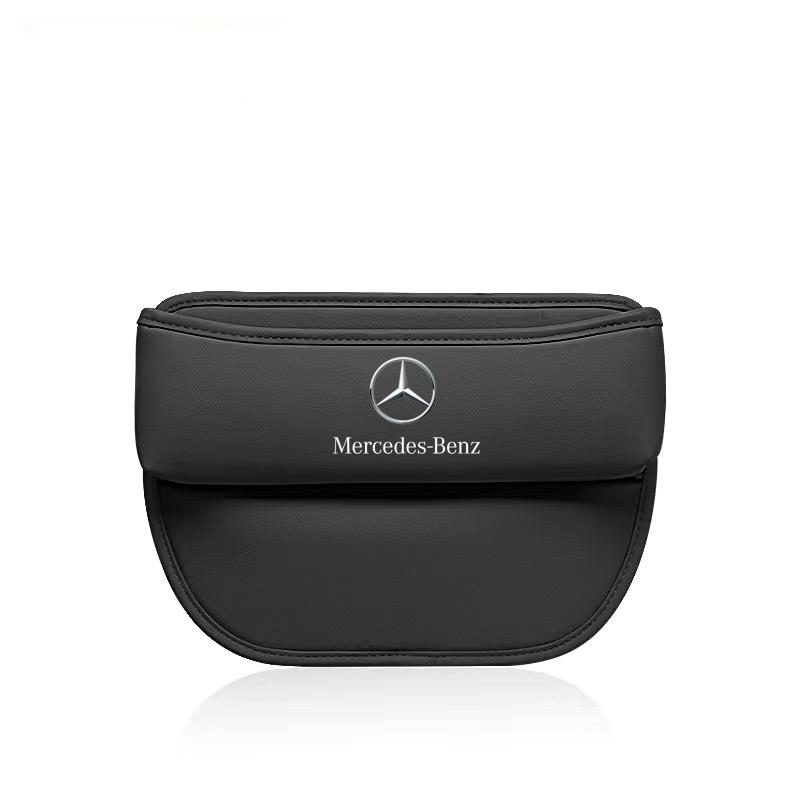 DDE2 Car Seat Crevice Storage Box Wallet Cigarette Slit Pocket For Mercedes benz E GLK CLS A W204 W213 W221 ML ABR c200 Accessories