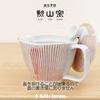 Isayama Kiln Hasami Made in Person with Tea Striped Red J-kitchens Teapot, Small, Ware, Japan, 240ml, 1-2 Capacity, Strainer,
