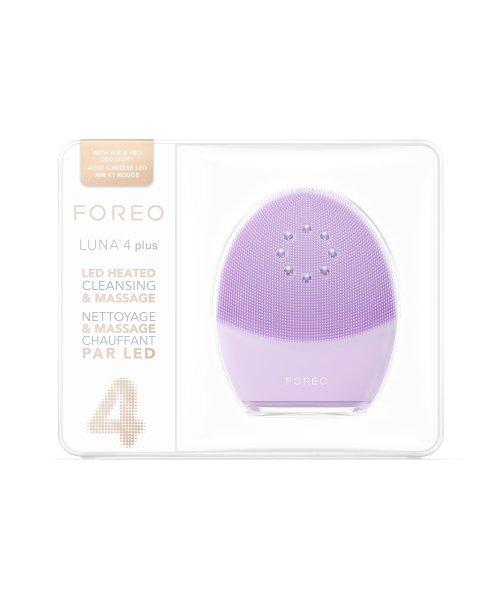 FOREO Устройство для очищения кожи лица Luna 4 Plus с микротоками для чувствительной кожи (лаванда)