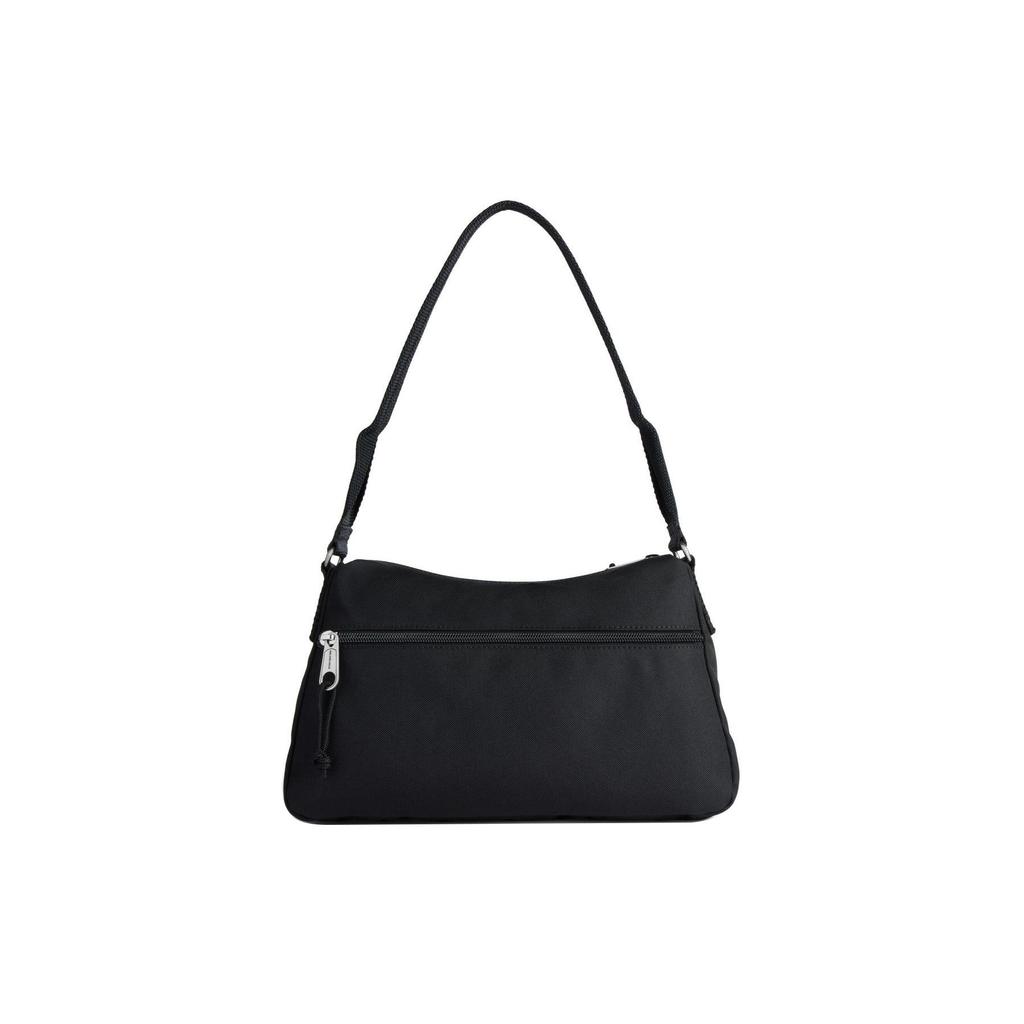 Balenciaga Explorer Letter Logo Patch Zip Closure Fabric Tote Shoulder Bag Men bags Black 7875742JMF71000