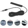 5/2m Car Electronic Radio Antenna Front Windshield Car AM FM Radio Antenna Signal Amplifier Booster 12V Universal Antena Booster