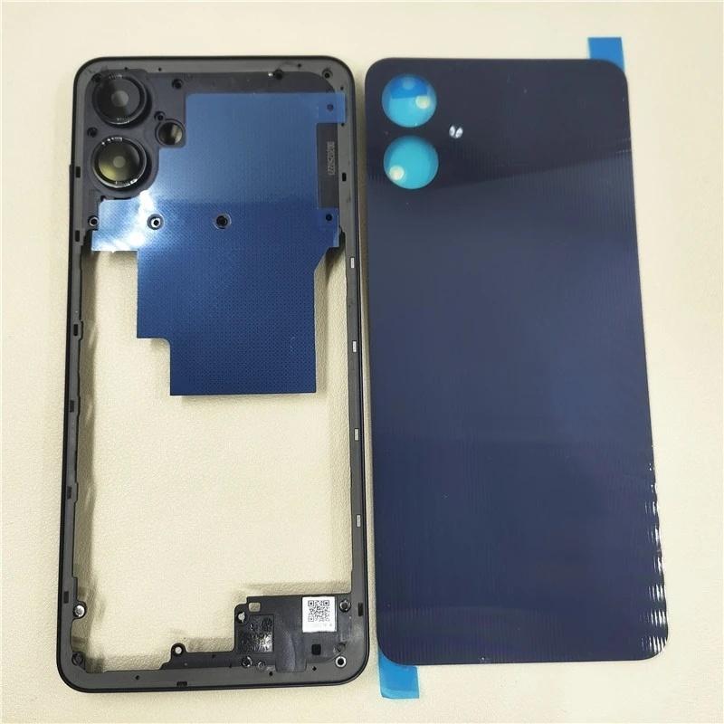 BANERYPAK Parts For Samsung Galaxy A06 Full Housing Middle Frame + Battery Cover Back Rear Housing