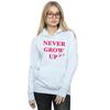 Disney Womens/Ladies Peter Pan Never Grow Up Hoodie