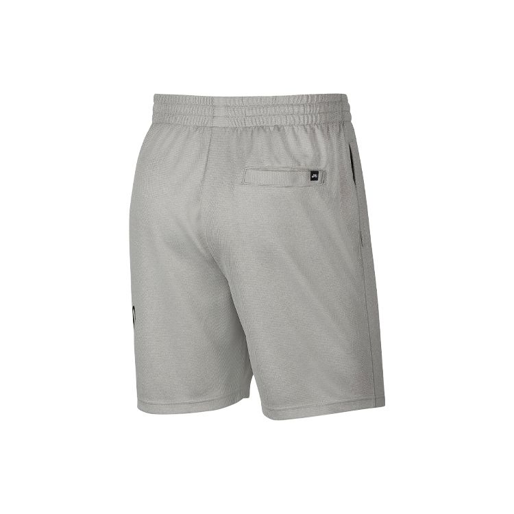 Nike Быстросохнущие трикотажные шорты для скейтбординга SB Sunday с логотипом, мужские штаны, темно-серые, CV4346-063