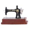 Dollhouse Sewing Machine 1:12 Miniature Retro Dollhouse Sewing Machine Home Life Scene Gift for